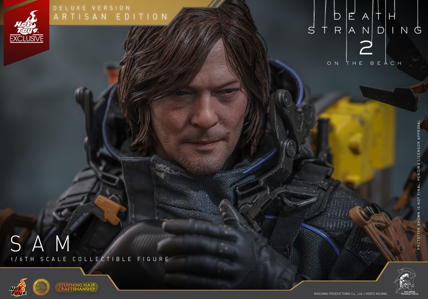 Hot Toys VGM77AE Death Stranding 2: On the Beach - Sam (Artisan Edition Deluxe Version) [Hot Toys Exclusive]