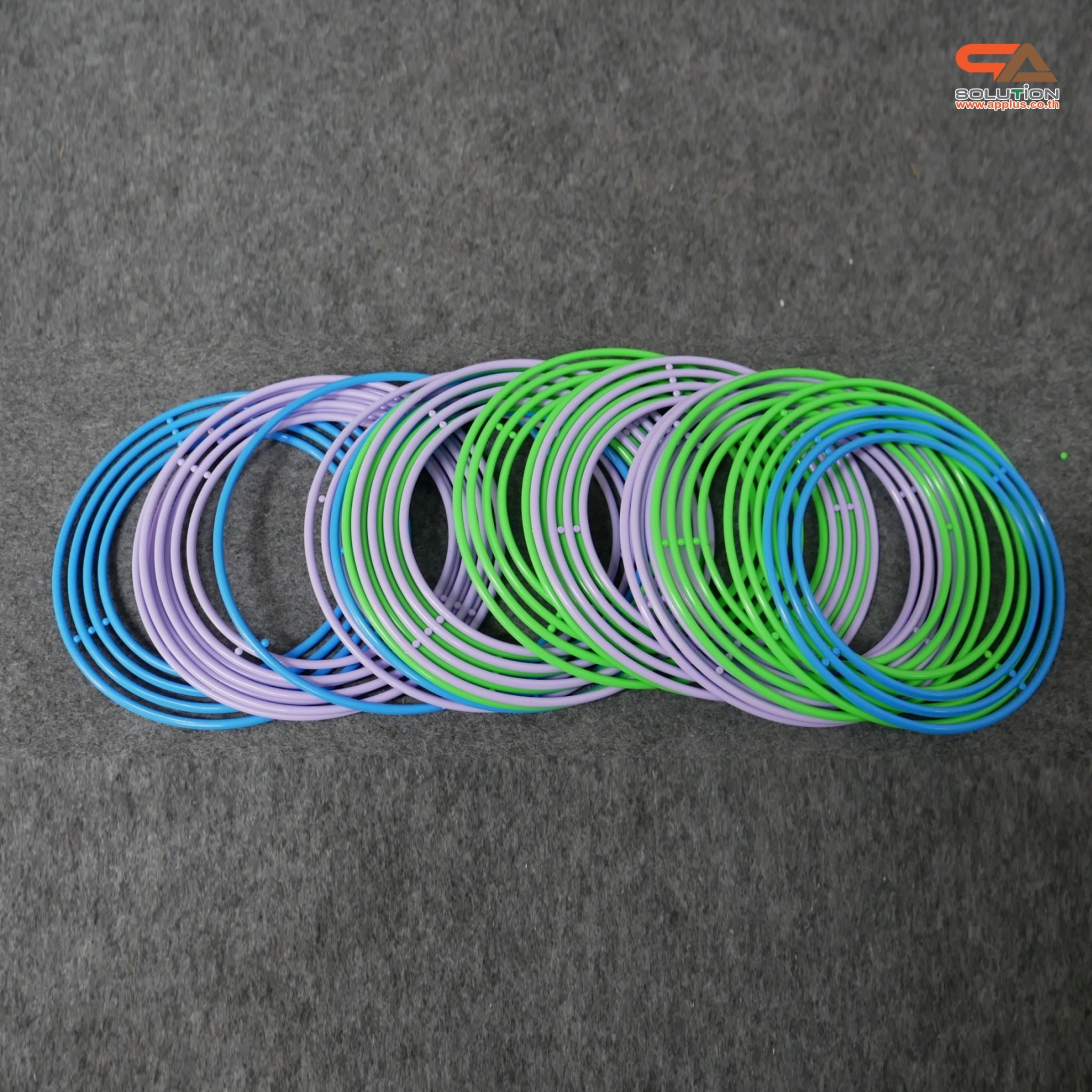 เกมส์ CARNIVAL โยนห่วงคล้องแท่ง ขนาด (W) 80 x (L)64 x (H)160 cm. ชุดแท่งตั้งพร้อมห่วง 36 อัน (คละสี คละขนาด)