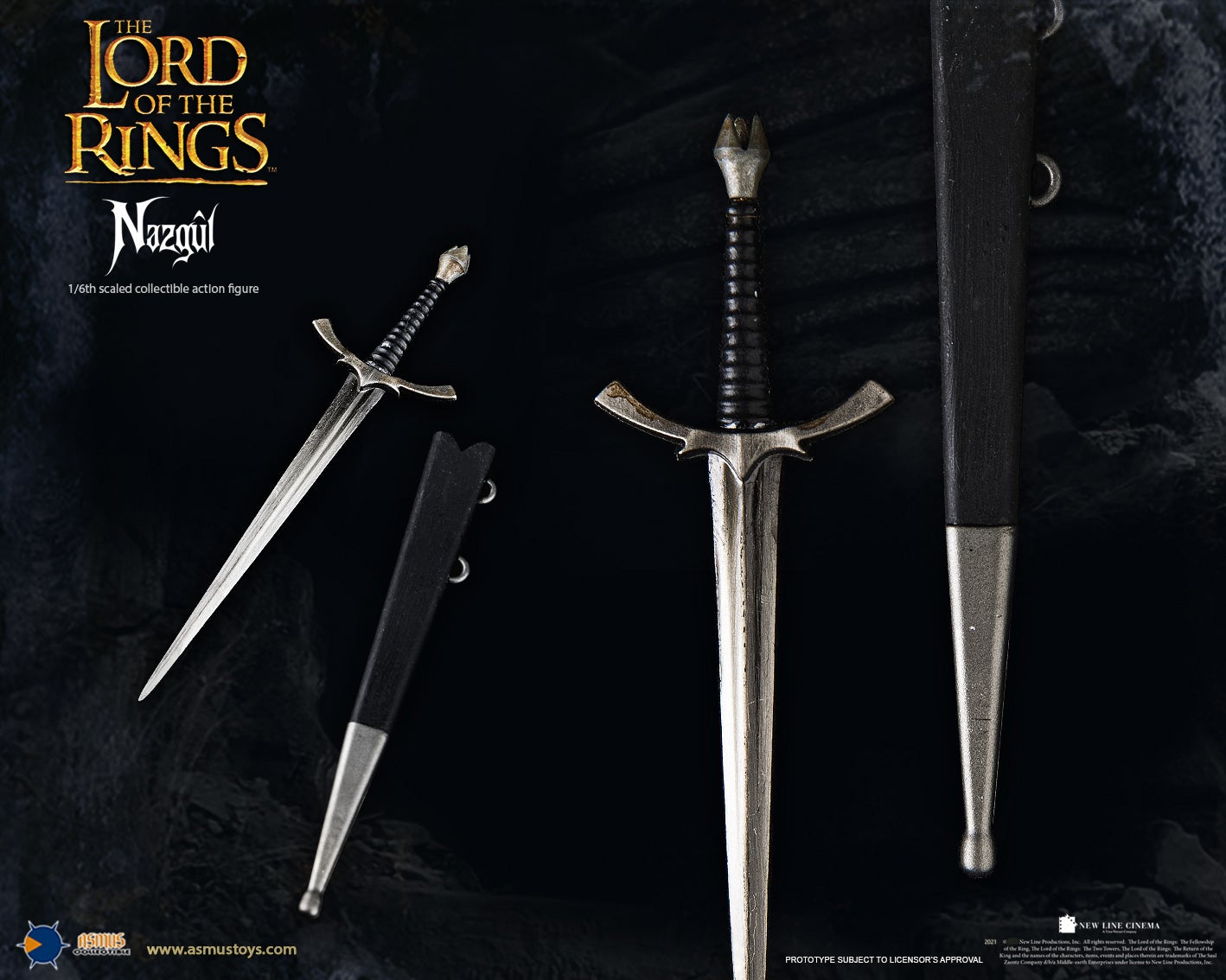 Asmus Toys LOTR005V2 1/6 The Lord of The Rings - Nazgûl