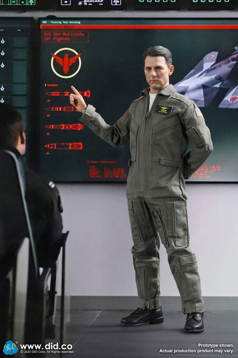 DID MA80170 1/6 The US Navy Fighter Weapons School Instructor F/A-18E Pilot – Captain Mitchell