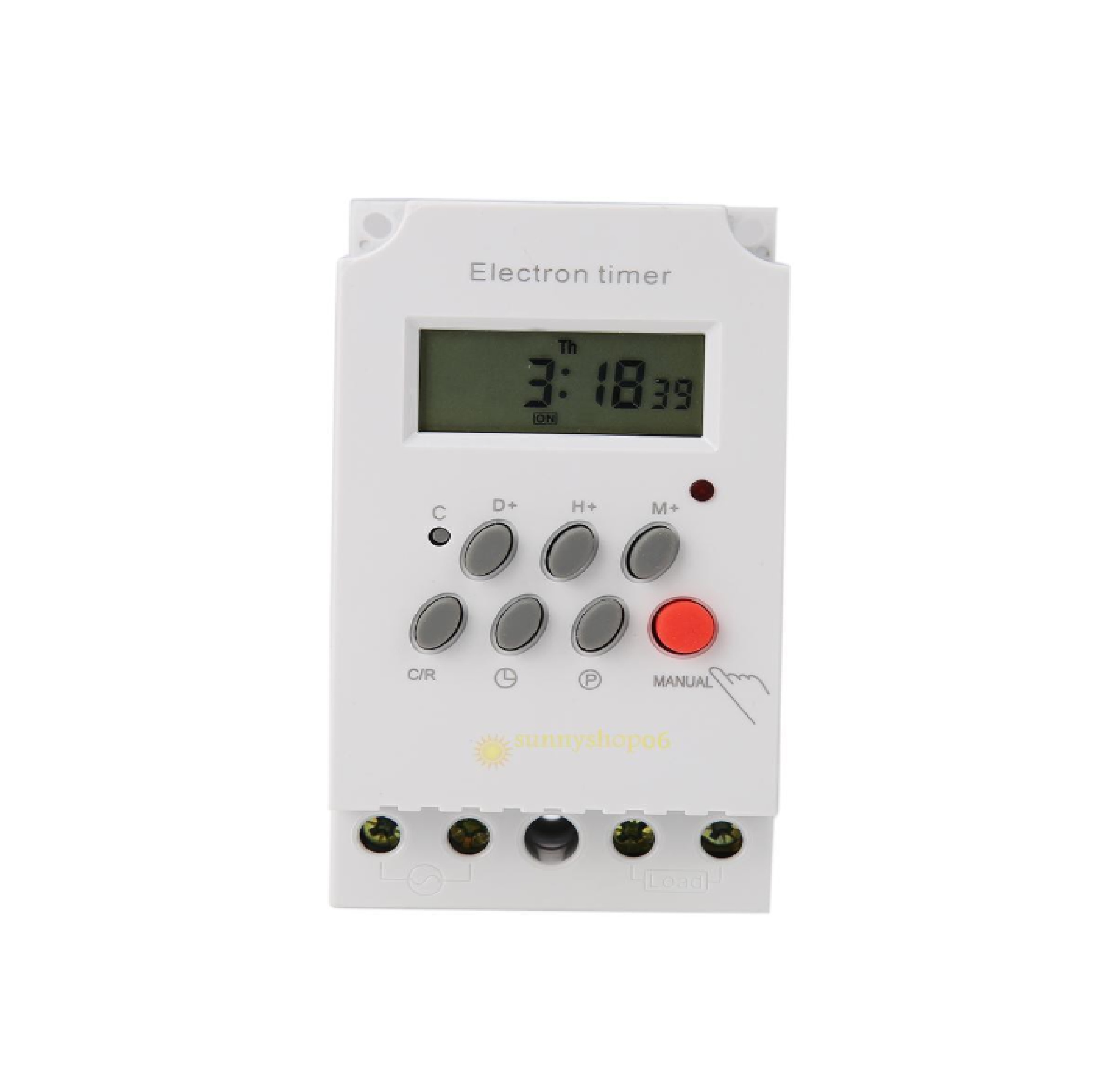 PNC Digital Timer รุ่น KG316T-II ดิจิตอลไทม์เมอร์ 7วัน 24ชั่วโมง นาที 220V 25A เครื่องตั้งเวลา