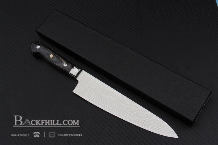 มีดเดบะ OMAKASE No.KM210 Deba Kitchen Knife ของแท้ 100 % ขนาด 13 นิ้ว
