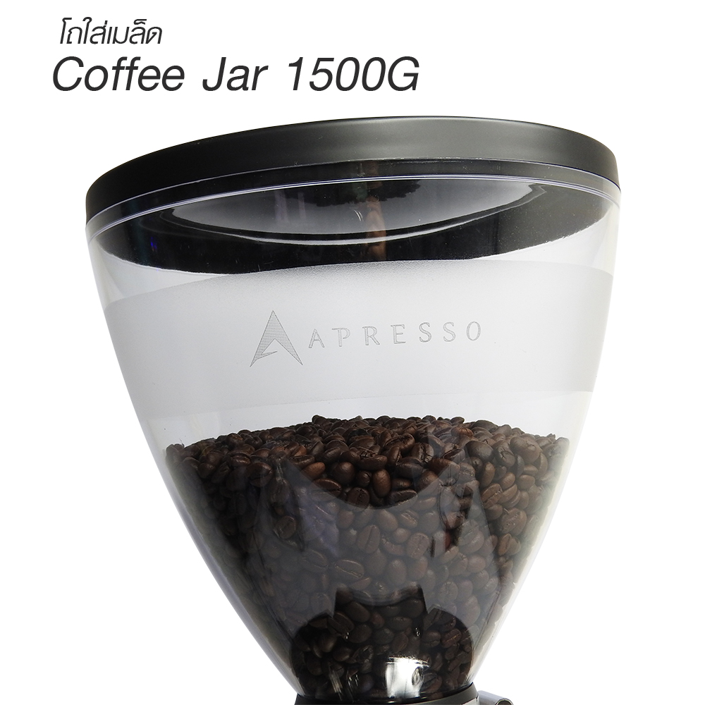 APRESSO A7 Digital coffee grinder with Dia.83mm Burrs and 1.5 kg Beans Jar-Free SCALE 200G