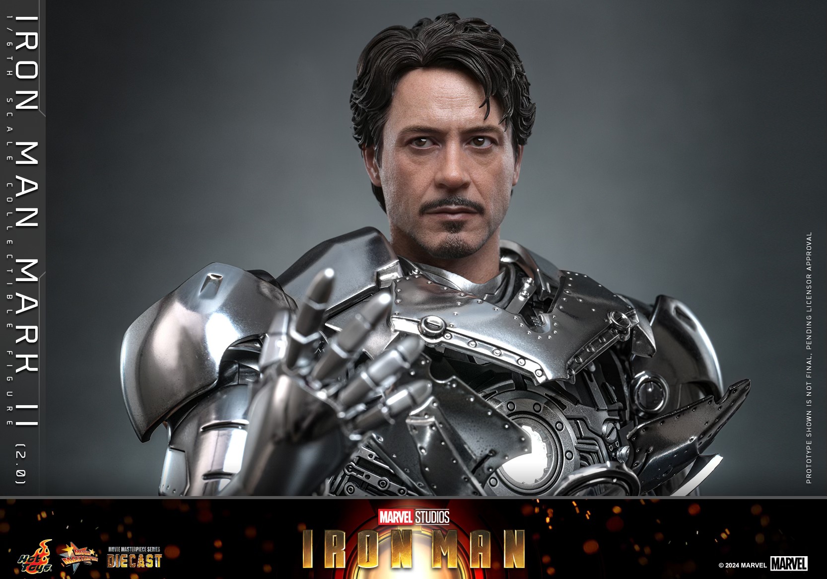 Hot Toys MMS733D59 1/6 Iron Man - Iron Man Mark II (2.0)