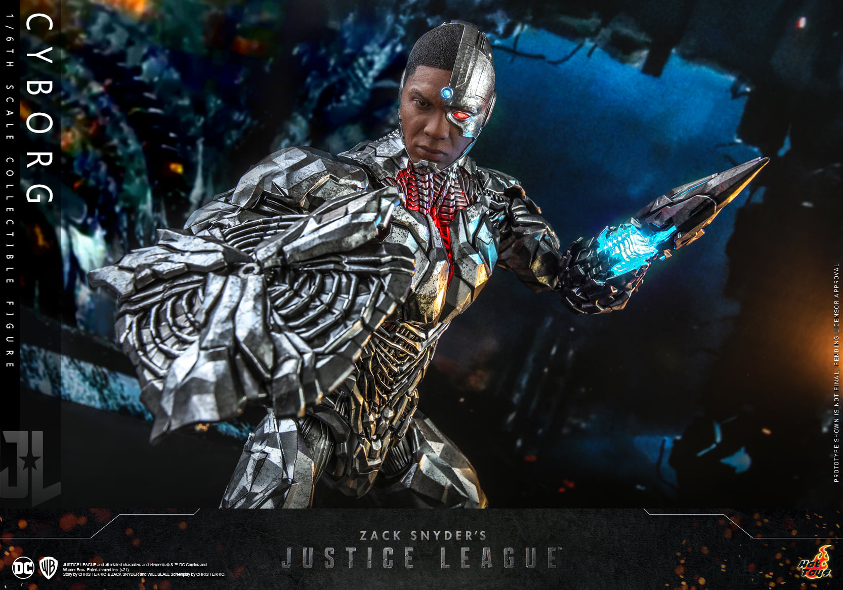 Hot Toys TMS057 1/6 Zack Snyder's Justice League - Cyborg