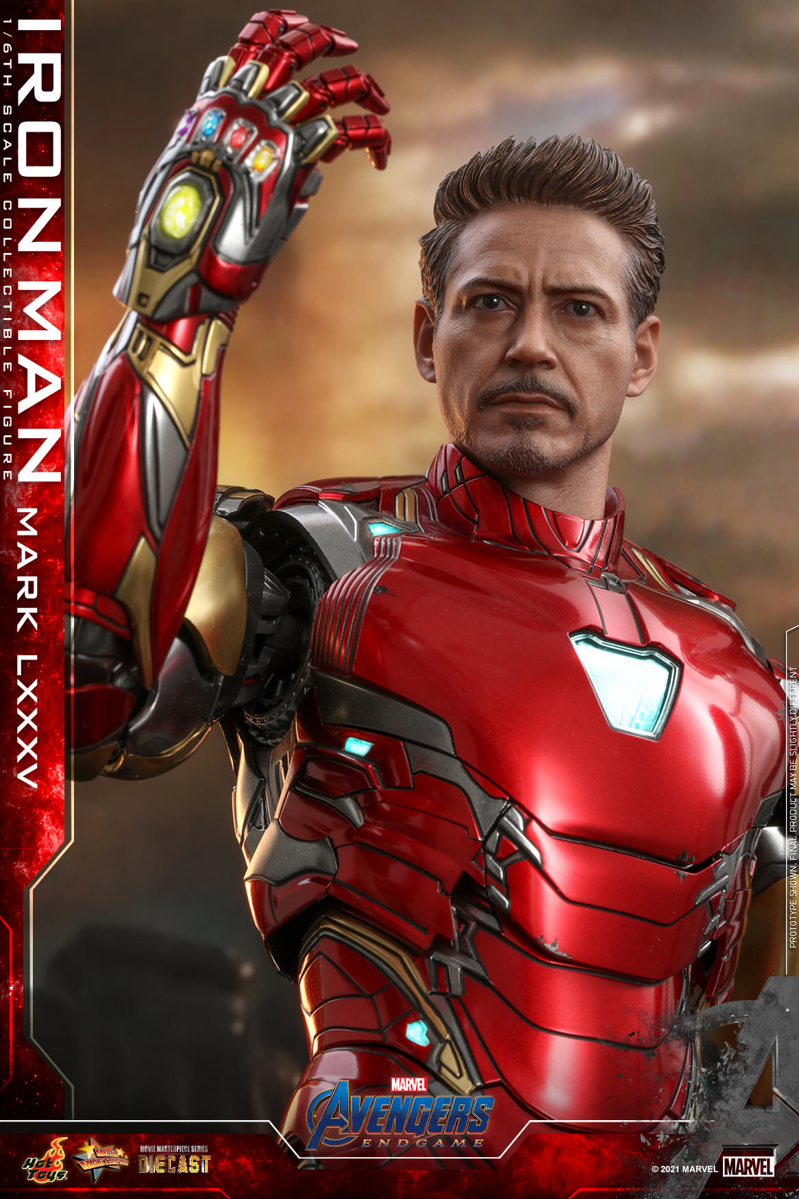 Hot Toys MMS528D30 Avengers: Endgame - Iron Man Mark LXXXV