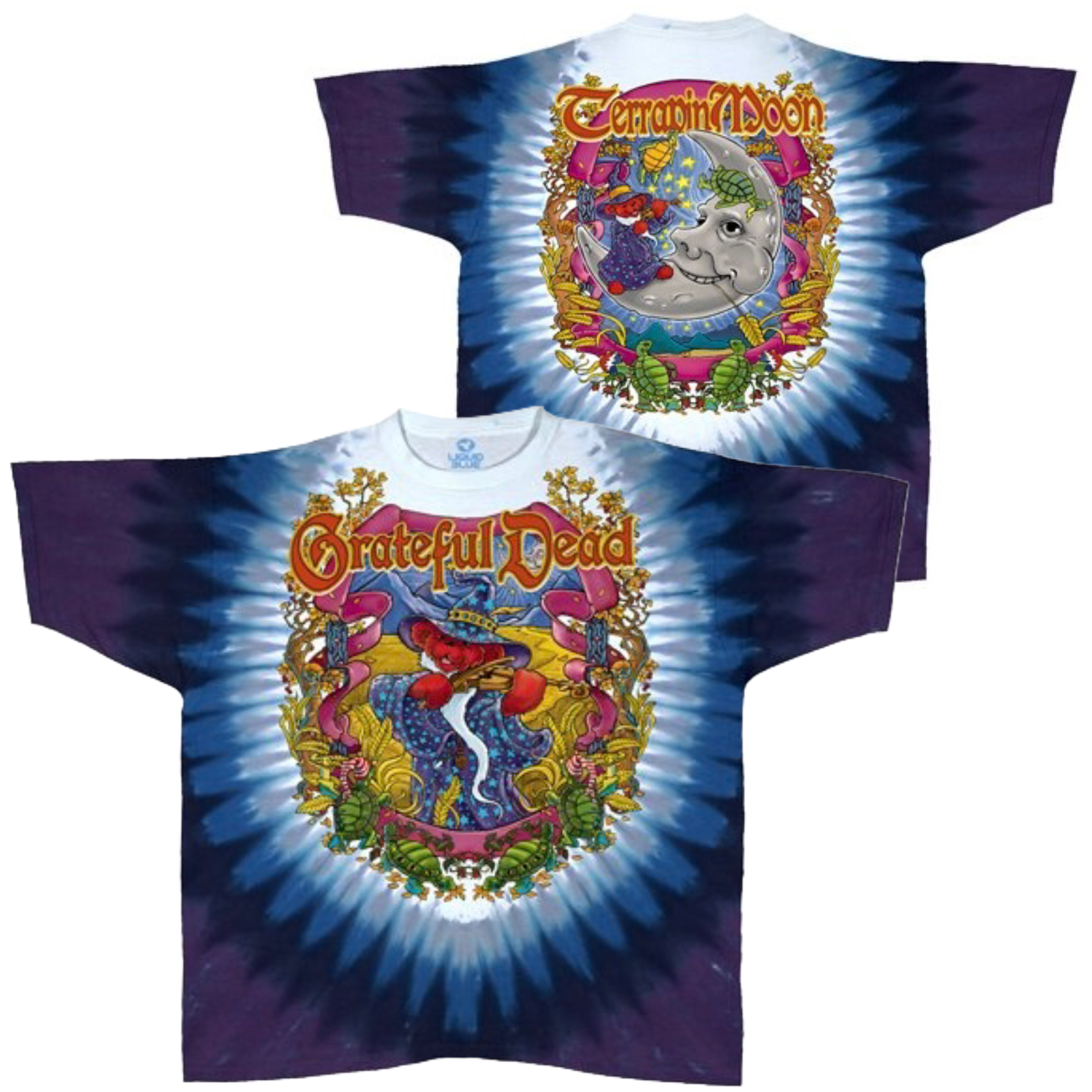 🇺🇸[PREORDER] เสื้อวง GRATEFUL DEAD T-SHIRT รวมลายสุดฮิต ลิขสิทธิ์แท้ LIQUID BLUE จาก USA
