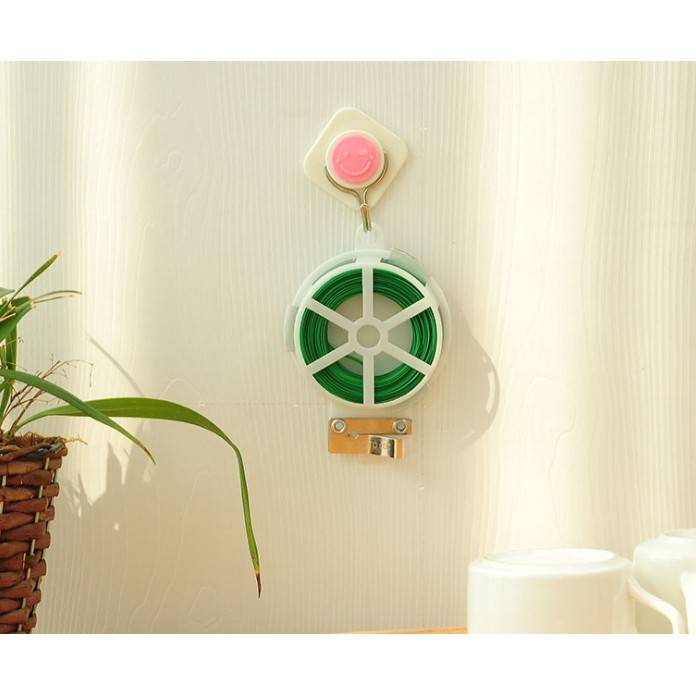 ลวดเขียวดัดอเนกประสงค์ (TWIST TIE) 50 เมตร/ม้วน