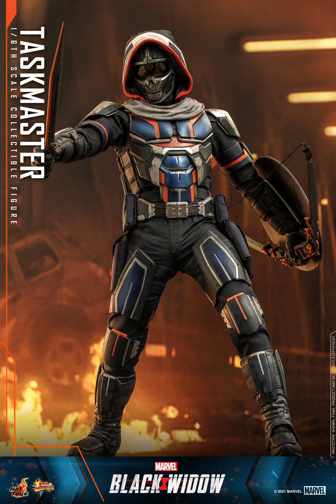 Hot Toys MMS602 1/6 Black Widow - Taskmaster