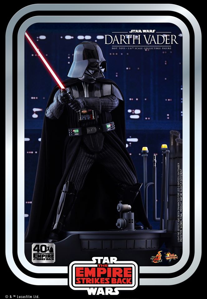 Hot Toys MMS572 Star Wars The Empire Strikes Back™ 1/6 Darth Vader™ (The Empire Strikes Back 40th Anniversary Collection)