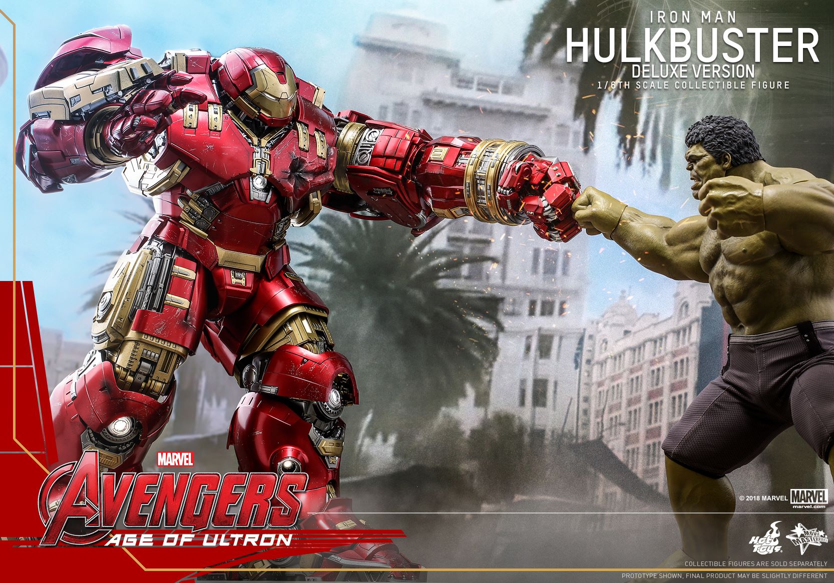 Hot Toys MMS510 AVENGERS AGE OF ULTRON - HULKBUSTER (DELUXE VERSION)