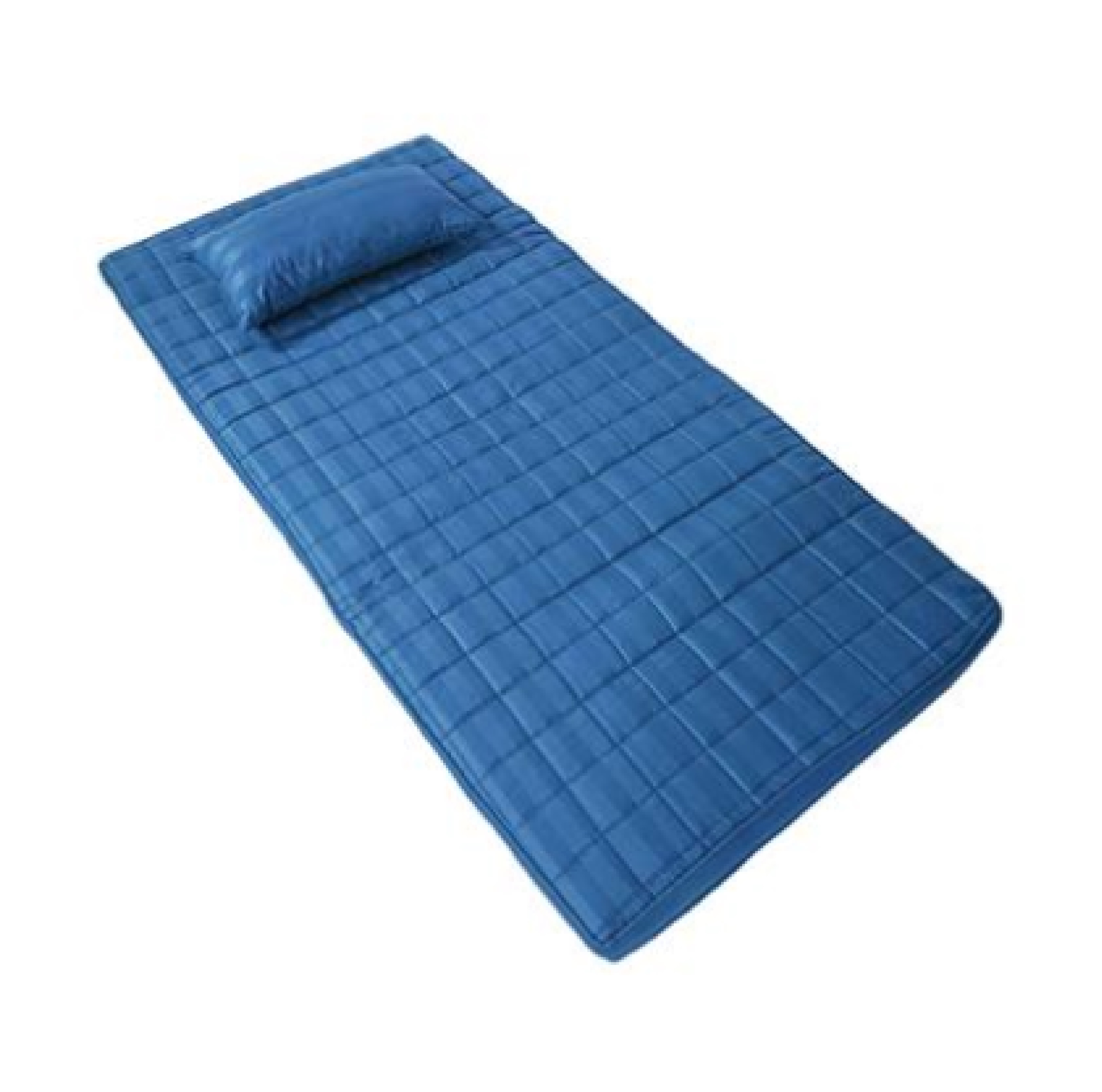ที่นอนปิกนิกพร้อมหมอน KASSA HOME รุ่น Embross ขนาด 78 x 36 นิ้ว สีน้ำเงิน