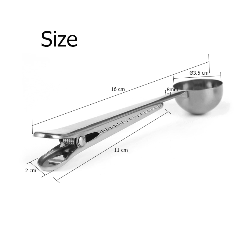 ช้อนตวง ตักกาแฟ คลิปหนีบปากถุง