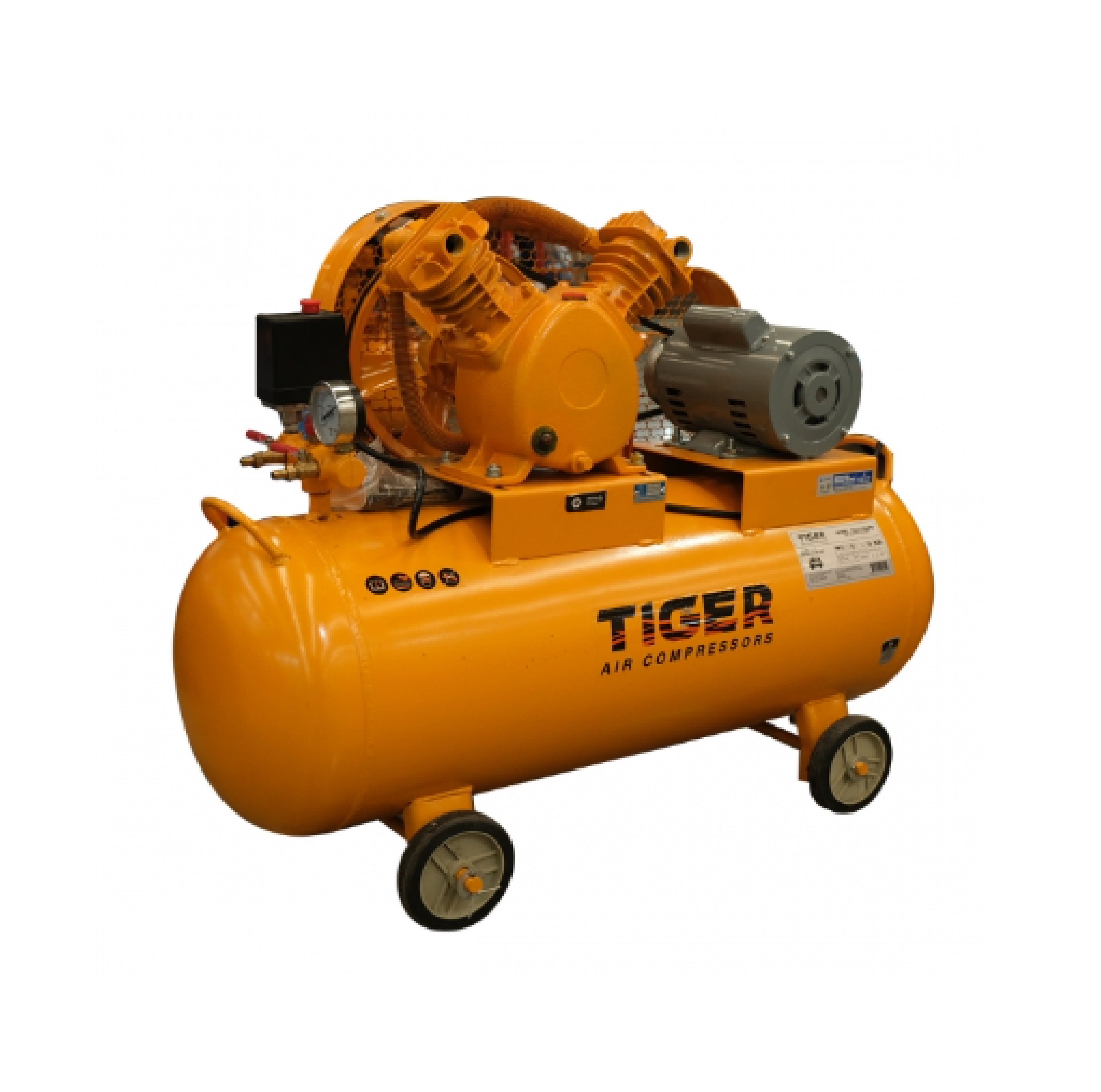 TIGER ปั๊มลม 1/2 แรงม้า 70 ลิตร รุ่น TGA-2-70MPM