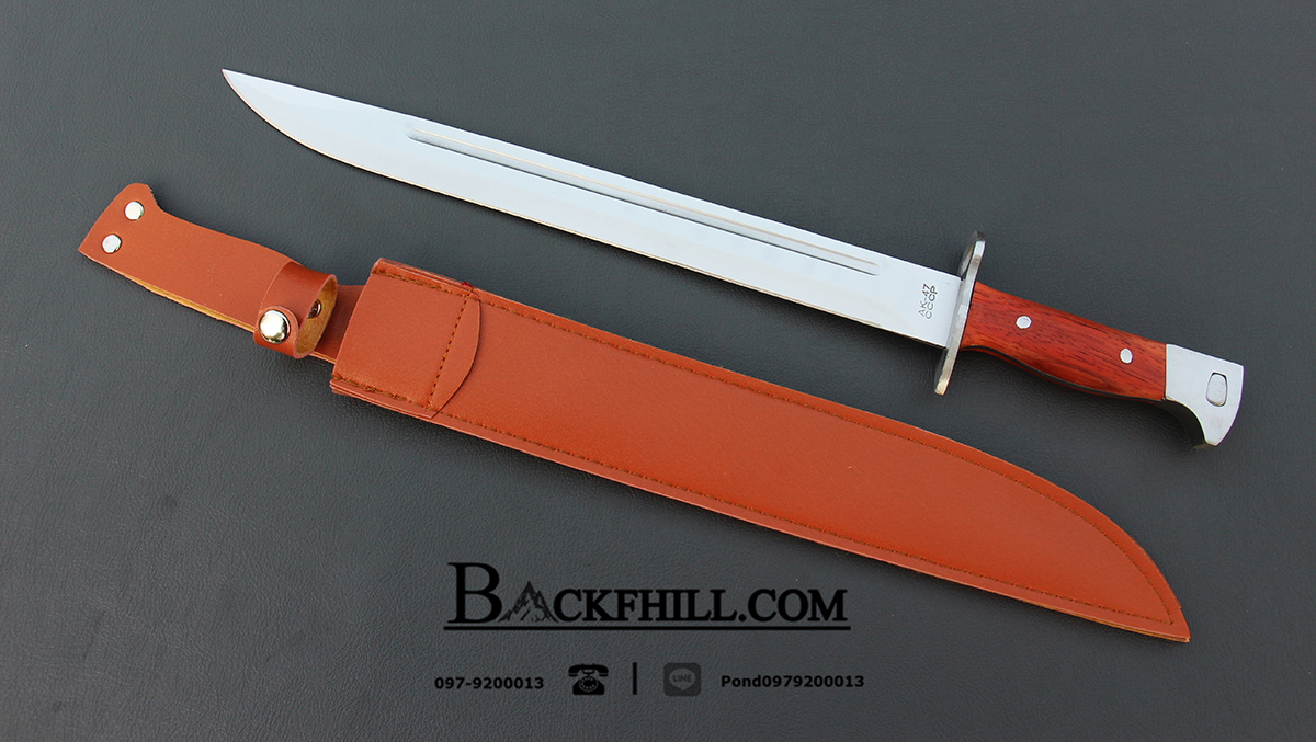 มีดดาบติดปลายปืนสมัยสงครามโลก AK-47 ขนาด 17 นิ้ว