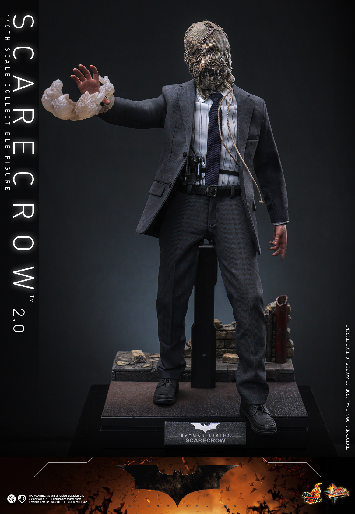 Hot Toys MMS801 Batman Begins - Scarecrow 2.0