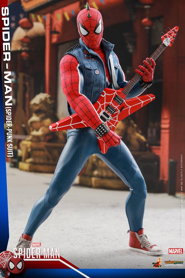 Hot Toys VGM32 MARVEL'S SPIDER-MAN - SPIDER-MAN (SPIDER-PUNK SUIT)