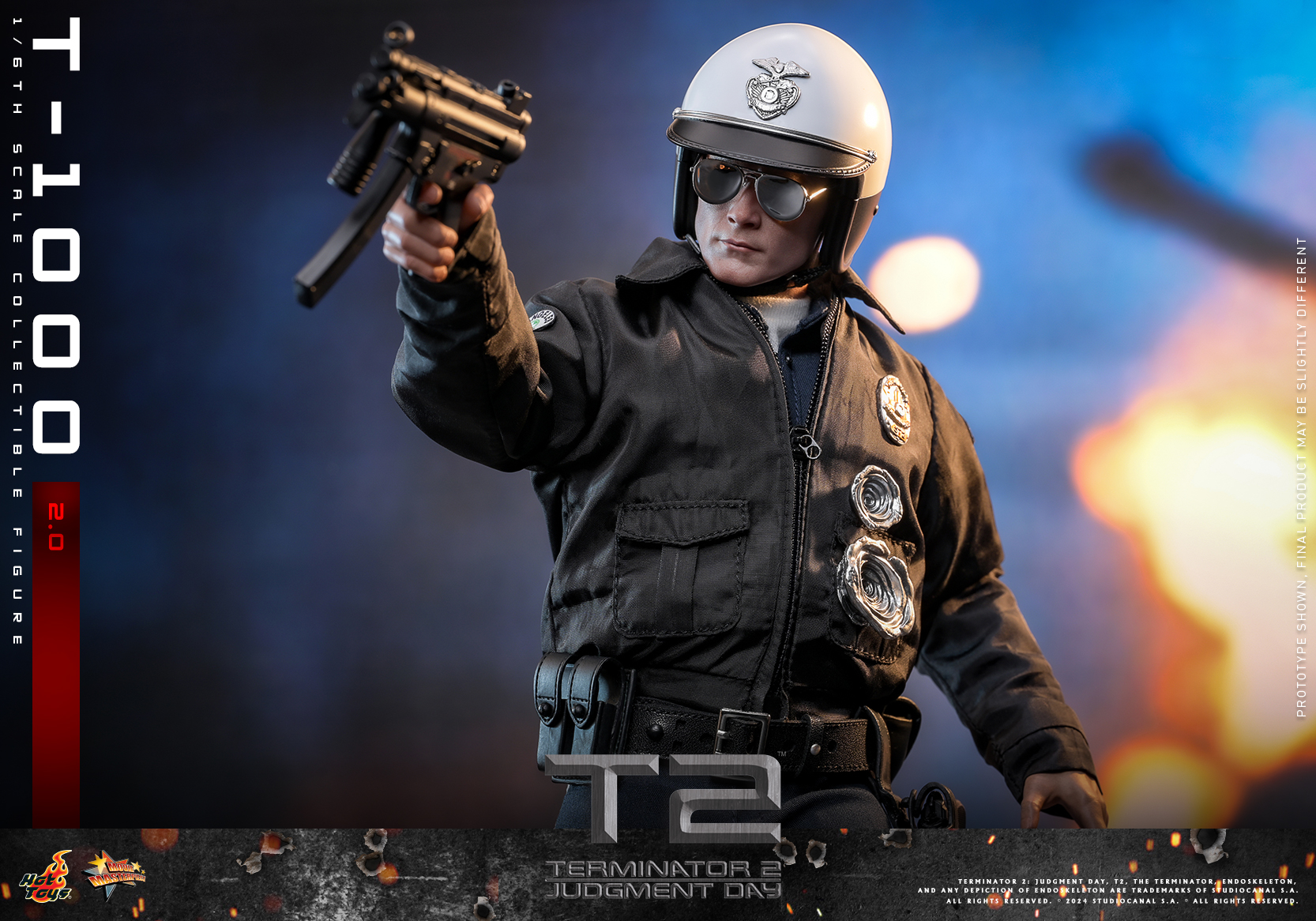 Hot Toys MMS774 Terminator 2: Judgment Day - T-1000 (2.0)
