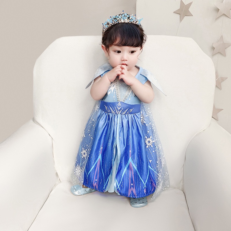 ชุดเอลซ่า ภาค 2 รุ่นเด็กเล็ก Baby