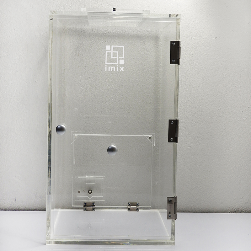 กล่องเก็บเสียง IMIX ฝาเปิดด้านบน-ฝาสไลด์เปิด 28x28x58cm.