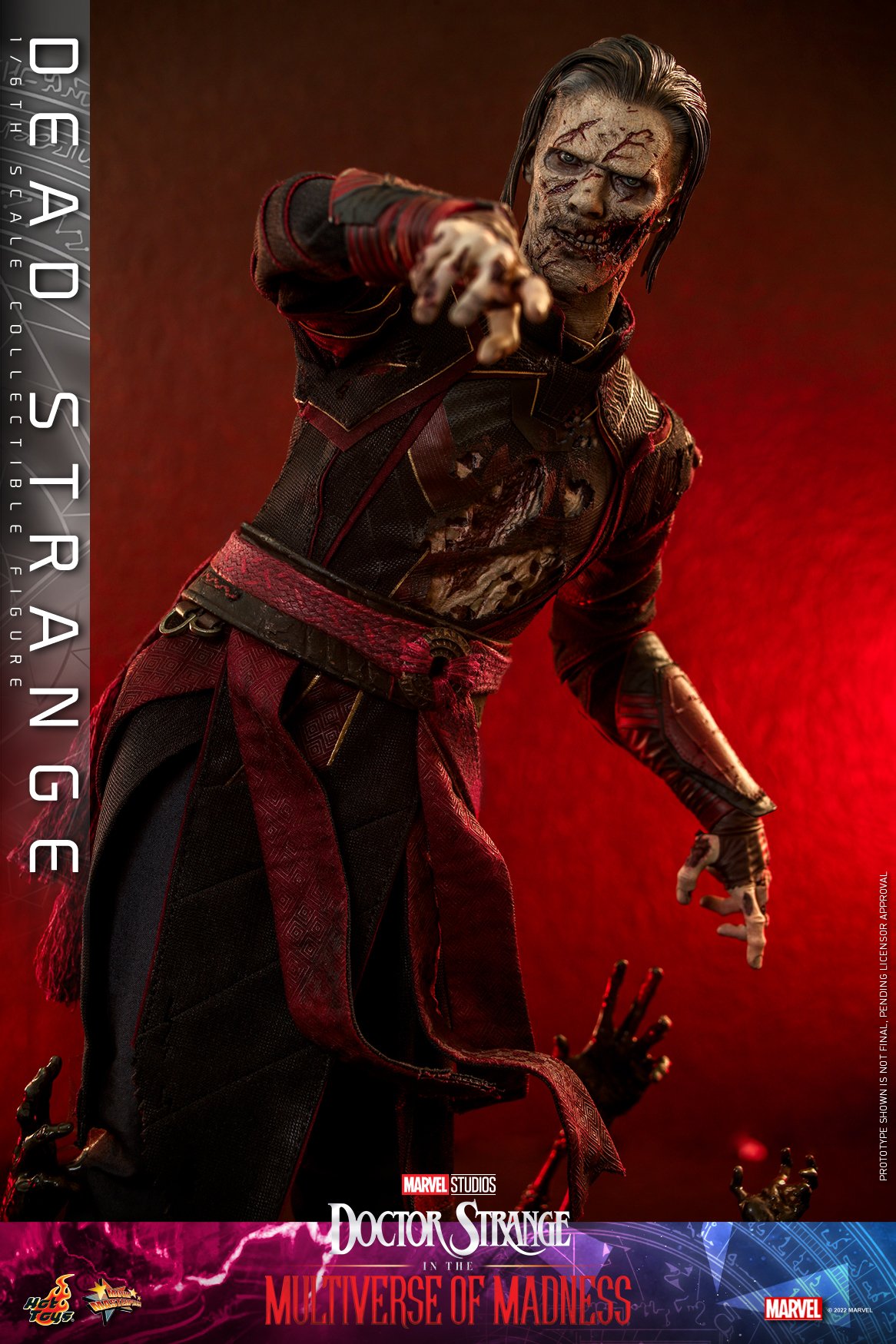 Hot Toys MMS654 1/6 Doctor Strange in the Multiverse of Madness - Dead Strange