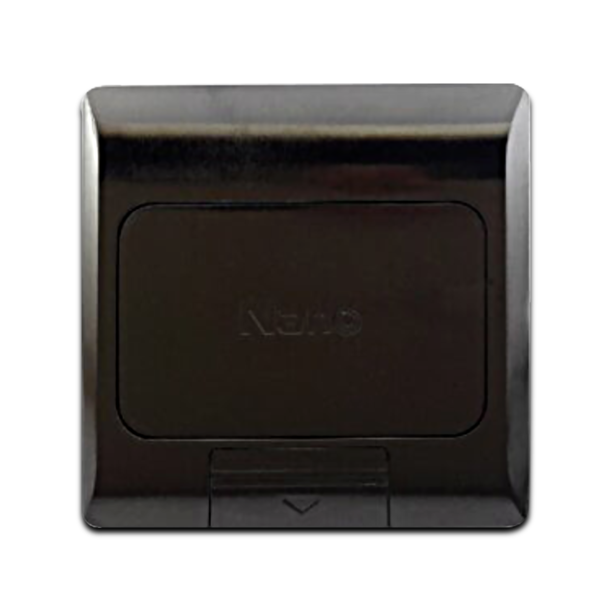 NANO เต้ารับฝังพื้น Pop-up floor socket FLP สีดำกาแฟ (ไม่รวมเต้ารับ) รุ่น NN-FLP02C