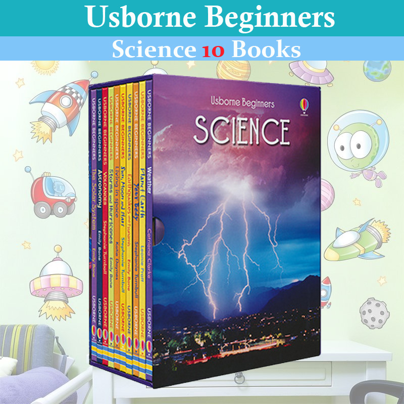 (In Stock) พร้อมส่ง หนังสือเด็กภาษาอังกฤษแนววิทยศาสตร์ ปกแข็ง Usborne Beginners SCIENCE เนื้อหาเจาะลึก ความรู้แน่น ภาพจริงสีสันสวยงาม