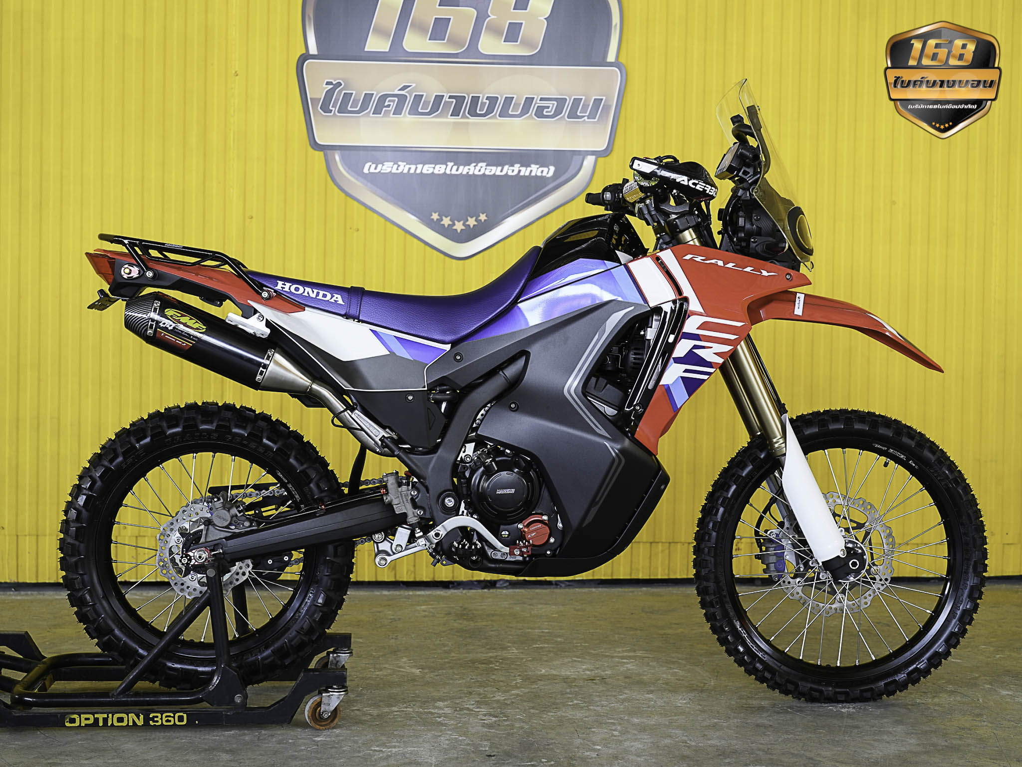 Honda CRF300 RALLY 2025 (รถป้ายเเดงเเต่งให้ครบ สด-ผ่อน )