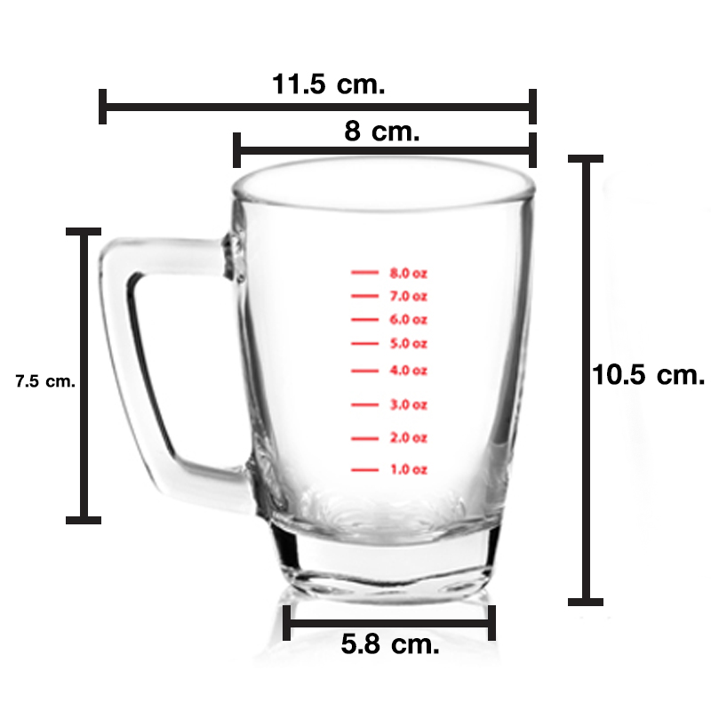 iMix Measuring cups 8 Oz. (handle) 1610-352