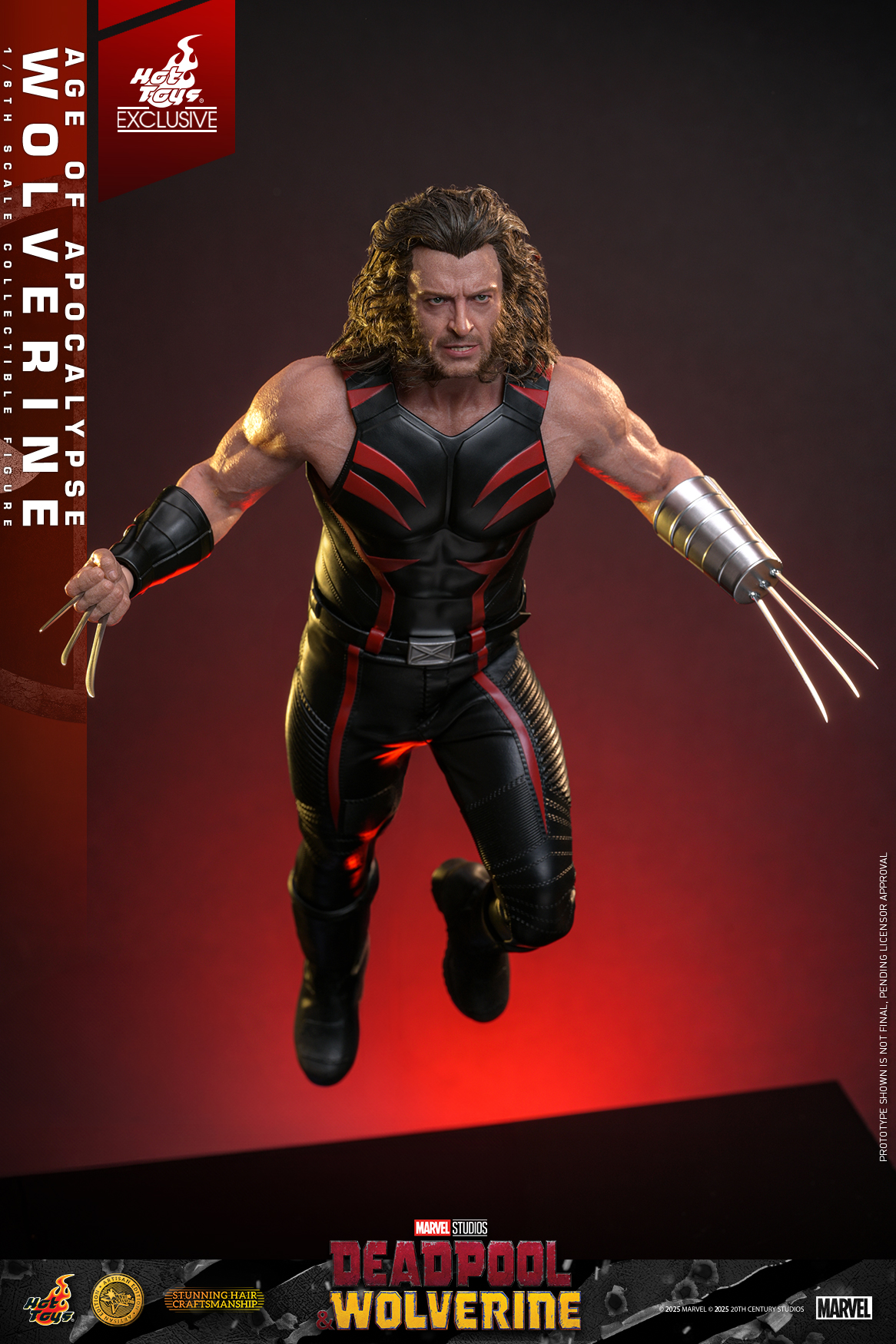 Hot Toys MMS819AE Deadpool & Wolverine - Age of Apocalypse Wolverine (Artisan Edition) [Hot Toys Exclusive]