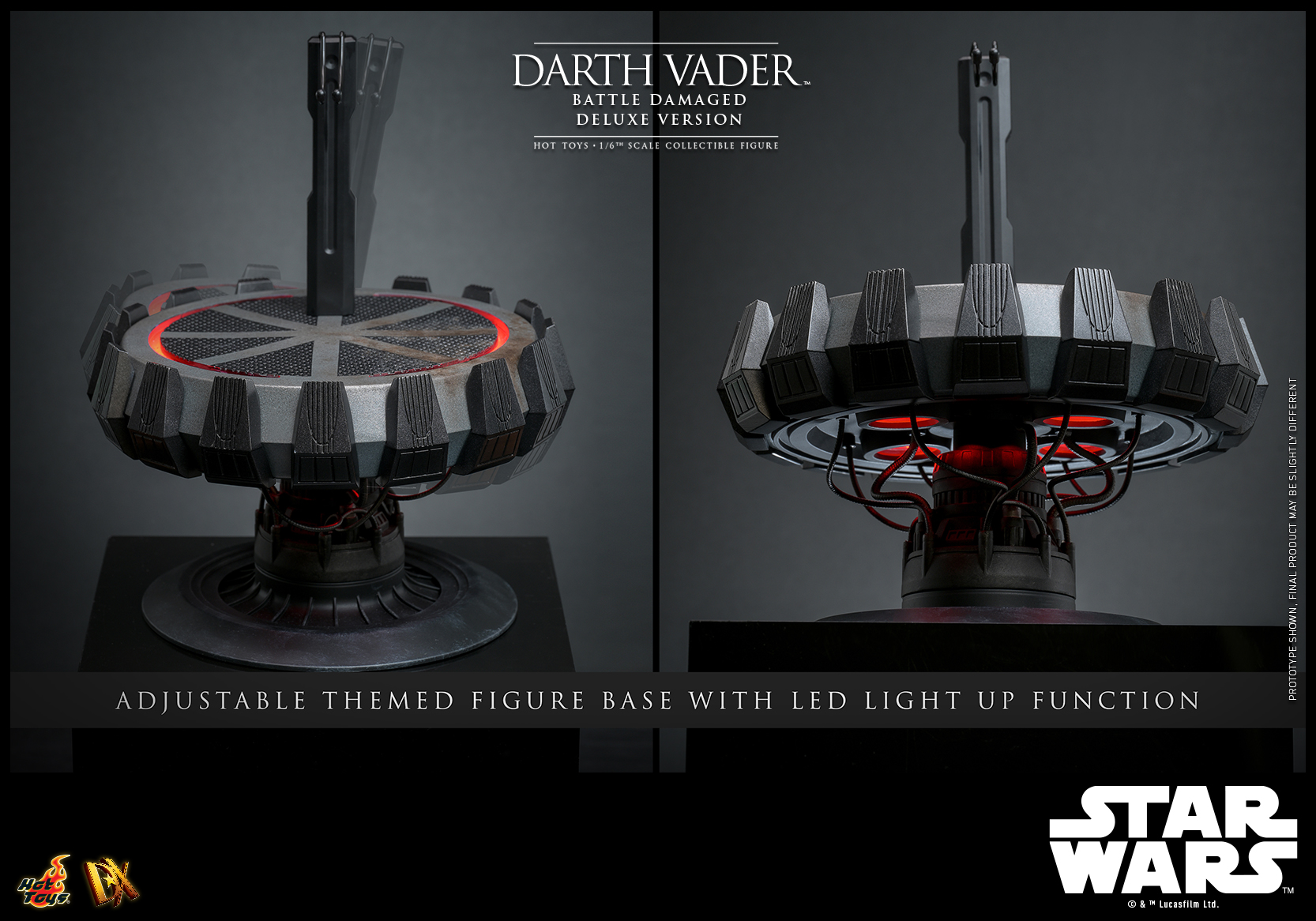 Hot Toys DX45B Star Wars - Darth Vader (Battle Damaged) (Deluxe Version) (Special Edition)