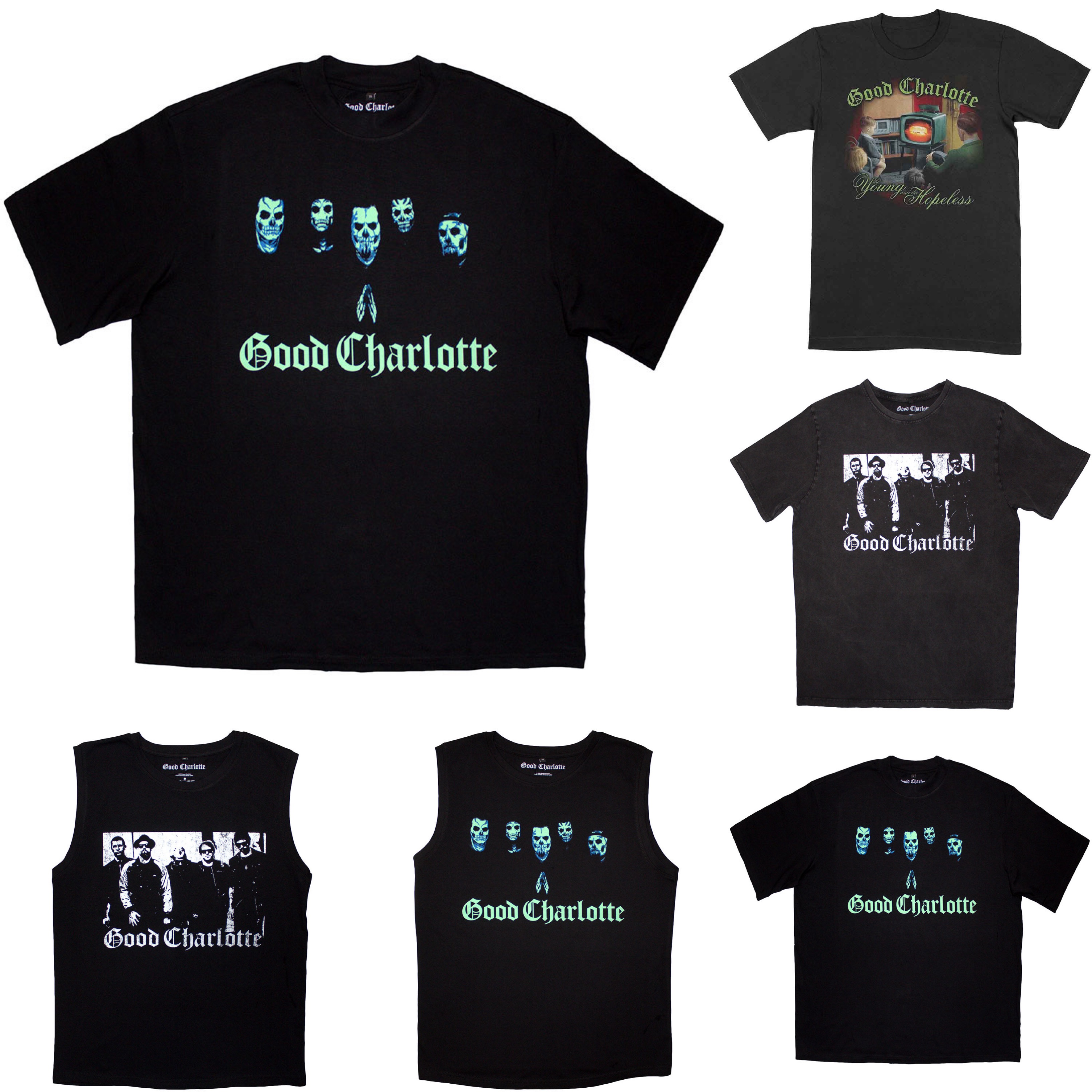 🇬🇧[PREORDER] เสื้อวง GOOD CHARLOTTE T-SHIRT รวมลายสุดฮิต ลิขสิทธิ์แท้ UK