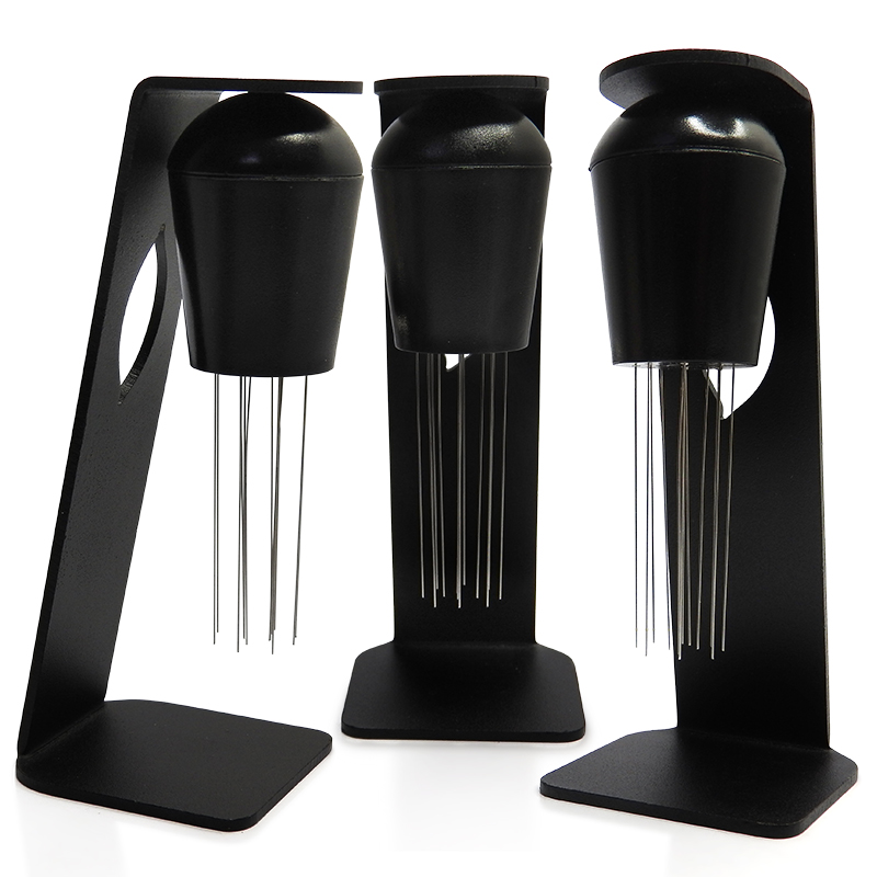 ลวดเกลี่ยผงกาแฟ ติดแม่เหล็ก พร้อมฐาน