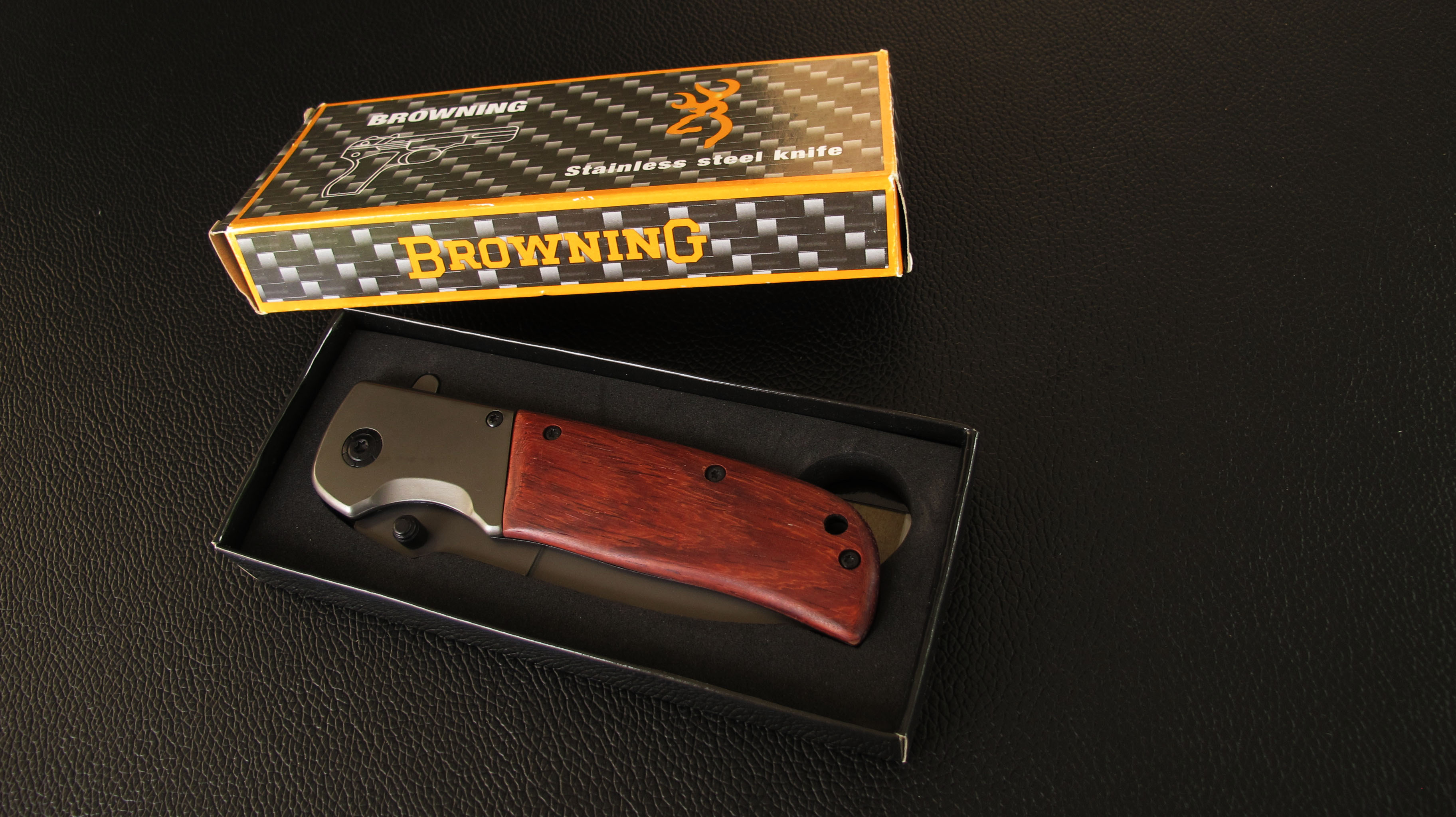 มีดพับ BROWNING DA86 Stainless Steel มีด OME เกรดดี