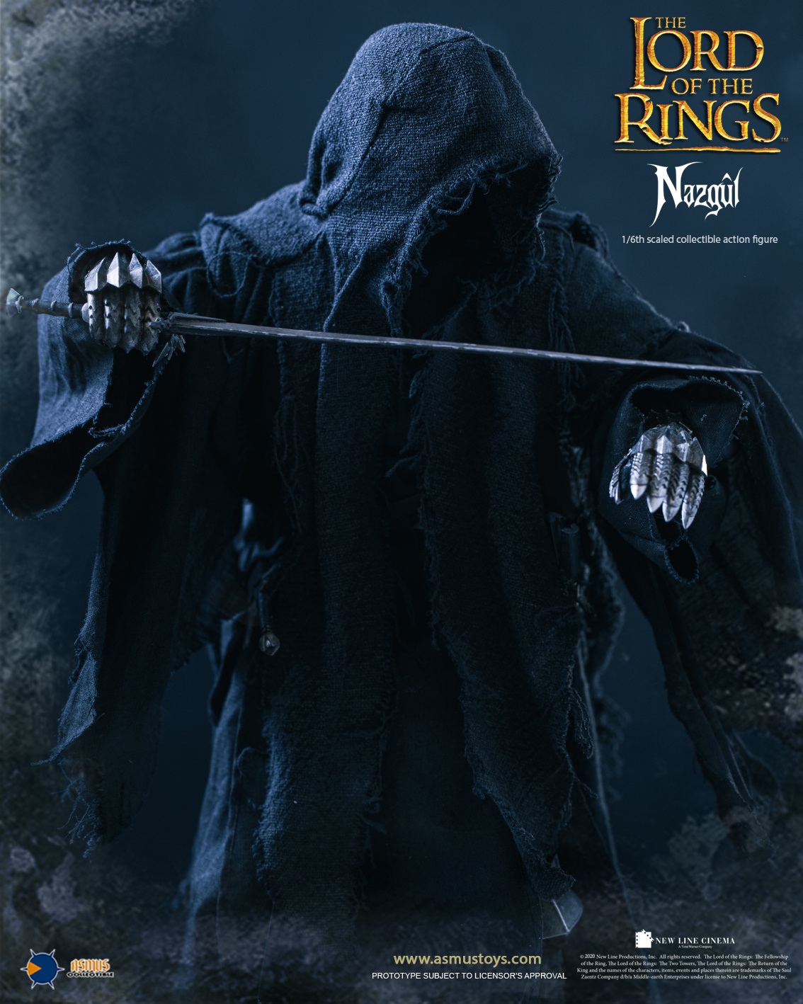 Asmus Toys LOTR005V2 1/6 The Lord of The Rings - Nazgûl