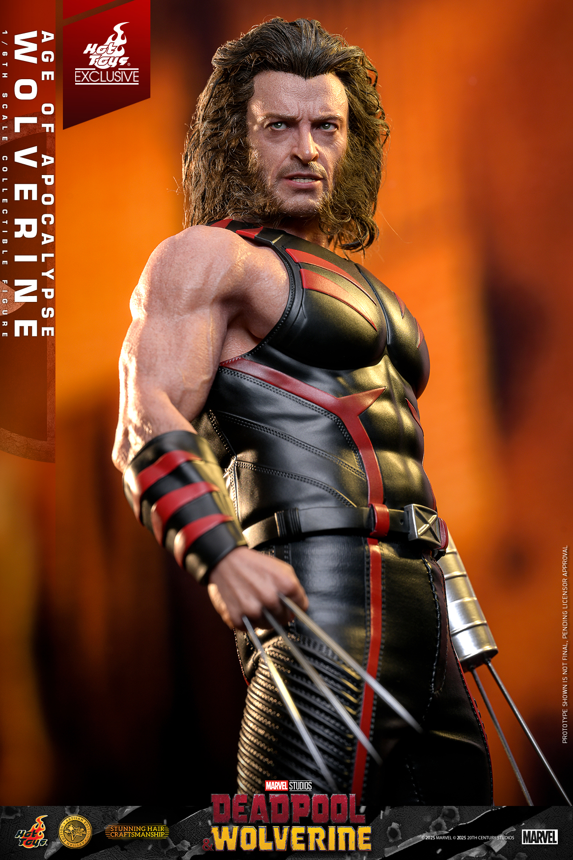 Hot Toys MMS819AE Deadpool & Wolverine - Age of Apocalypse Wolverine (Artisan Edition) [Hot Toys Exclusive]