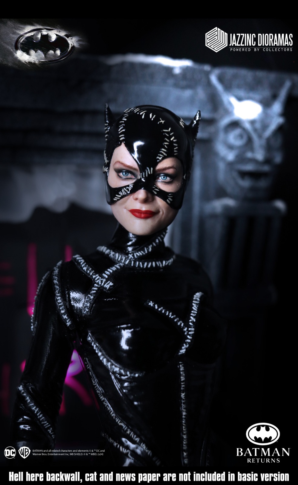 Jazzinc Dioramas JD-001E 1992 "Batman Returns" - Catwoman (Deluxe Two Pack Which Features, and an Exclusive Diorama) [ดีลักซ์ 2 แบบ และพิเศษฉากประตู]