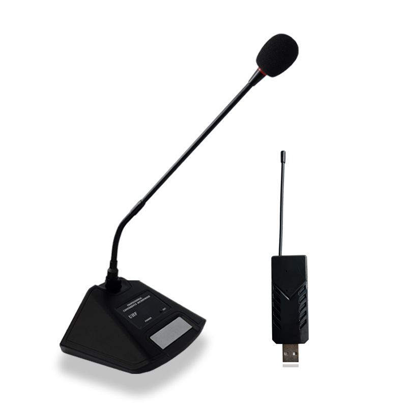 ไมค์โพเดียม ไมค์ประชุม ไมค์ตั้งโต๊ะ ไมค์ก้าน แบบไร้สาย Wireless microphone