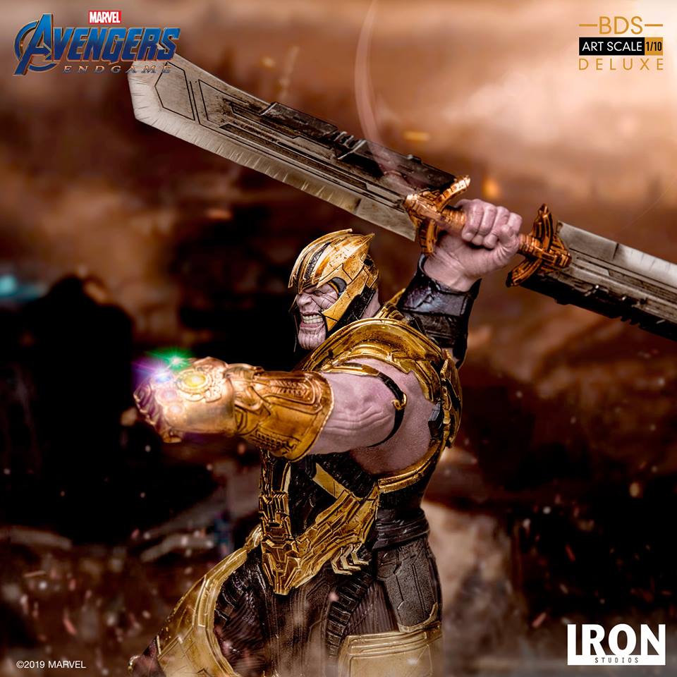 Iron Studios BDS Deluxe Art Scale 1/10 Avengers Endgame - Thanos