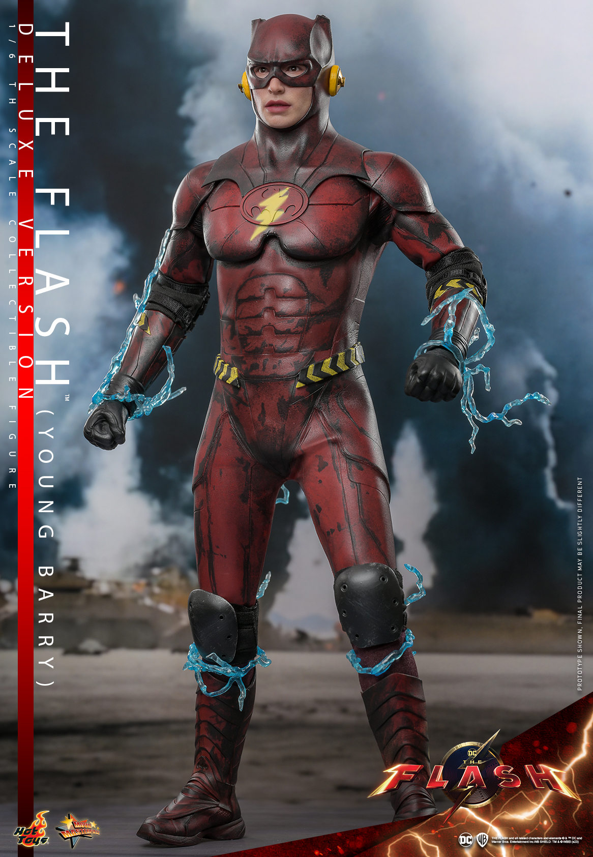 Hot Toys MMS724 1/6 The Flash - The Flash (Young Barry) [Deluxe Version]