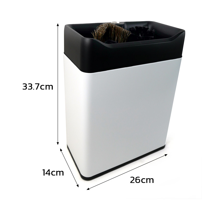 เครื่องล้างด้ามชงอัตโนมัติ พร้อมอ่างเคาะกากกาแฟในตัว ใช้งานง่าย ถอดล้างได้ | APRESSO