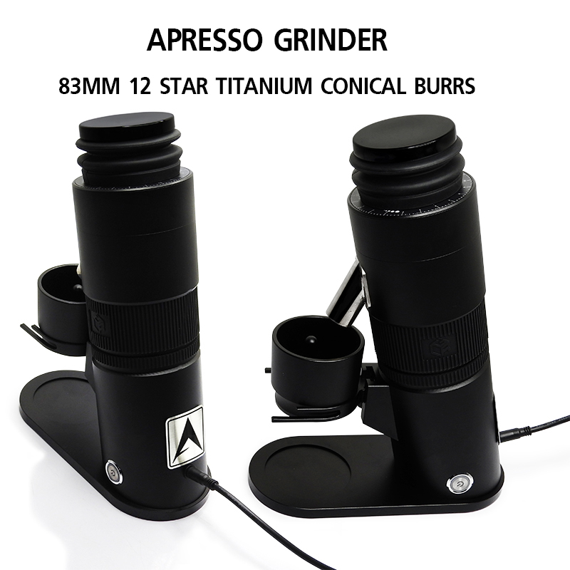 APRESSO เครื่องบด เฟืองดำไทเทเนี่ยม 83mm 12 แฉก