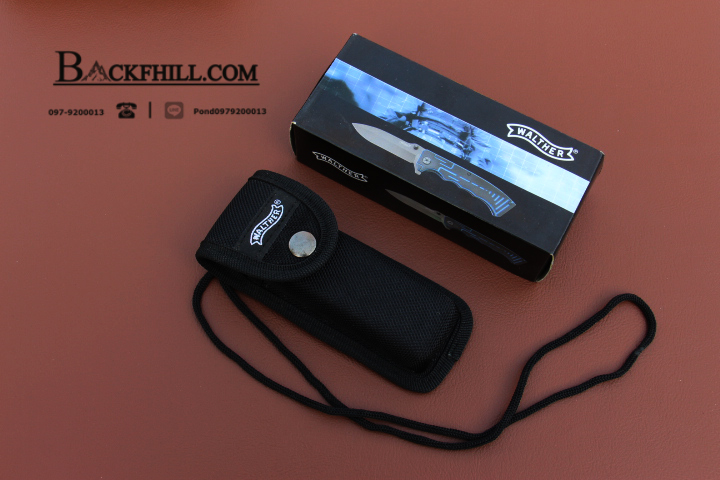 มีดพับWalther folding sheath knife ขนาด 8.5 นิ้ว oem