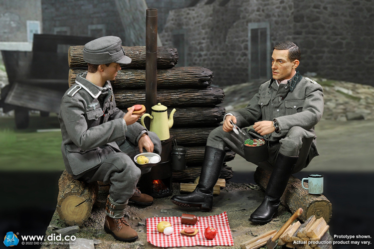DID E60067 1/6 WWII Stove Diorama Set