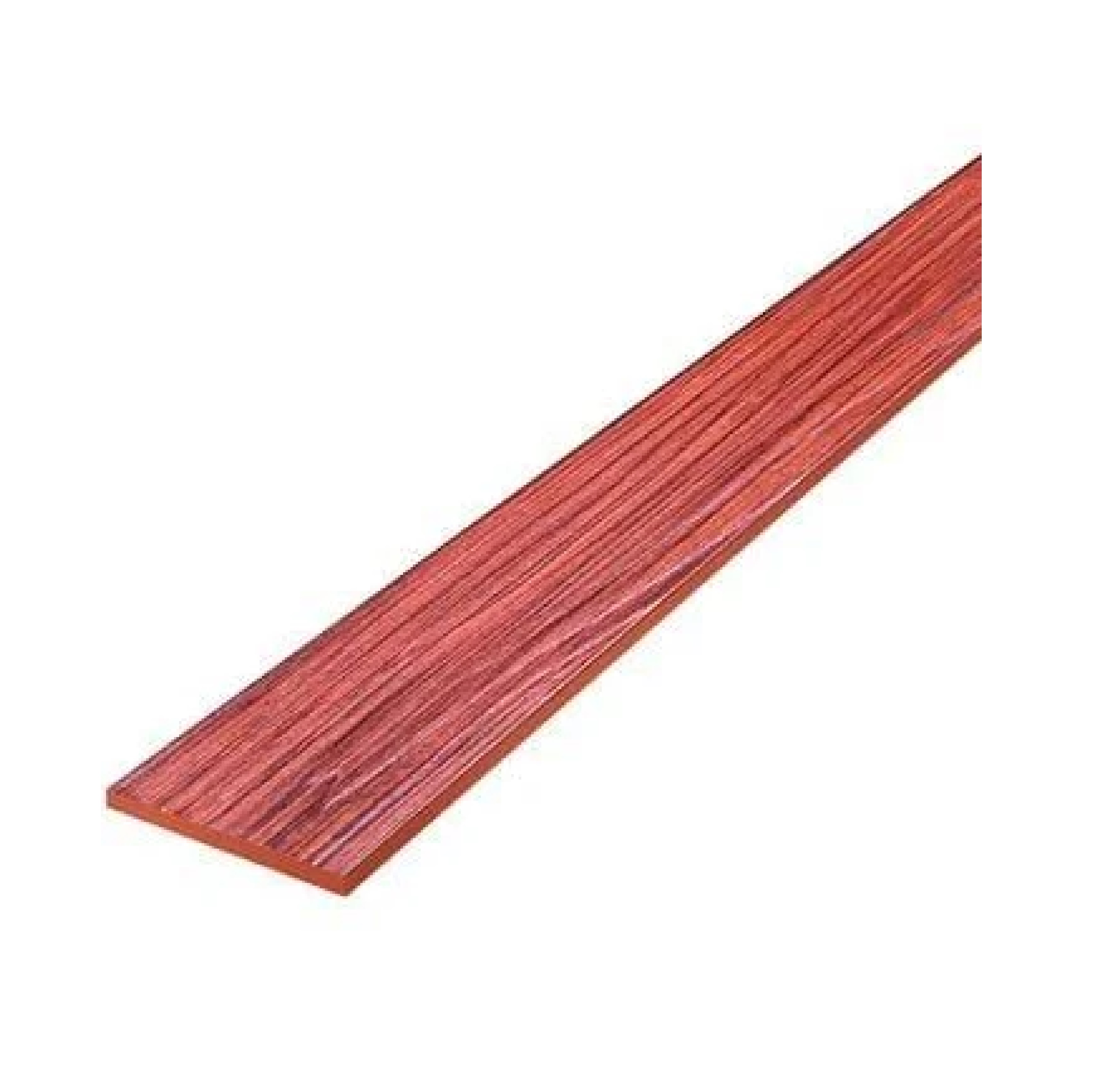 ไม้ระแนง DURAONE รุ่น ลายไม้ ขนาด 7.5 x 300 x 0.8 ซม. สีไม้แดง