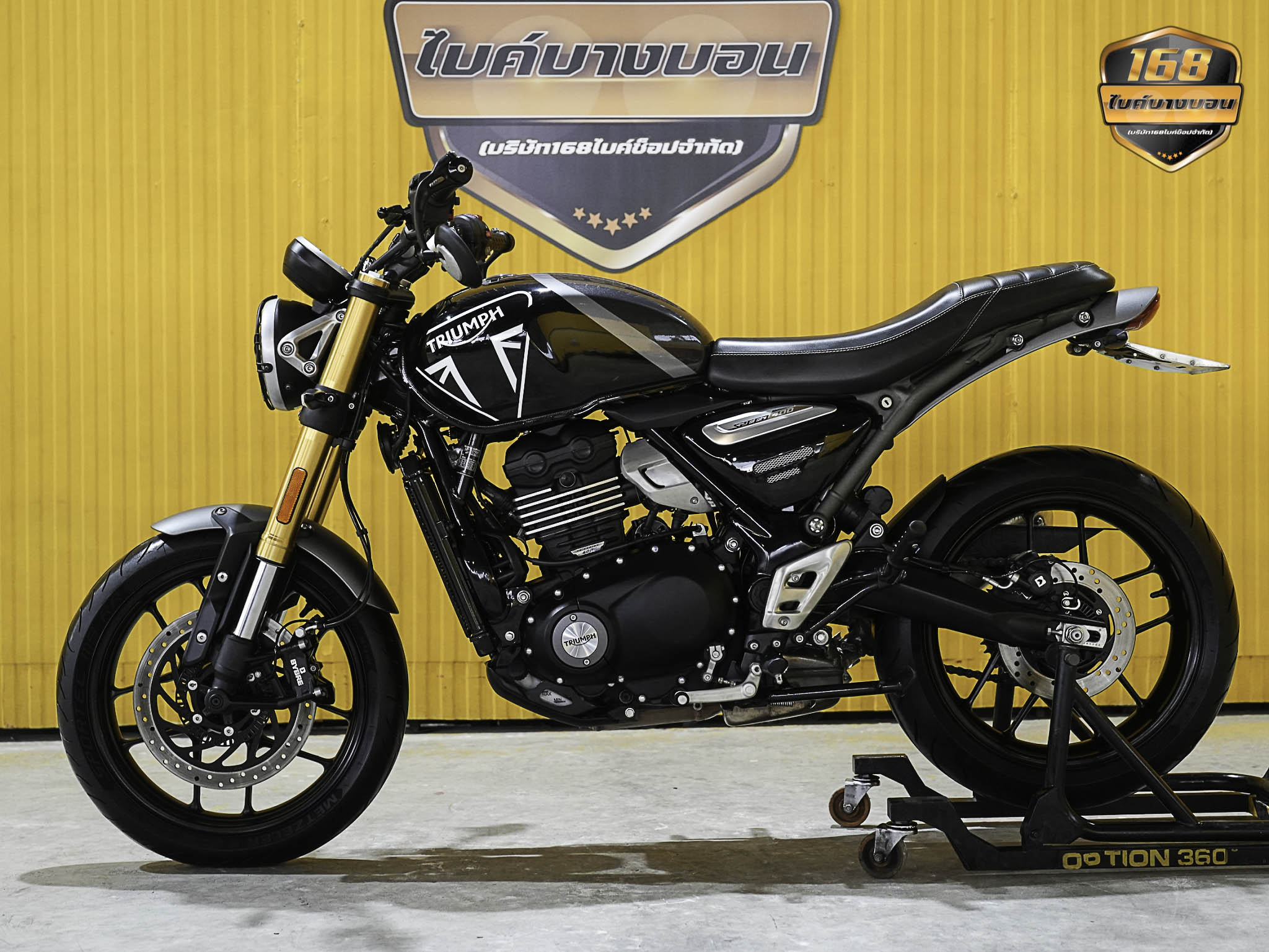 New Triumph Speed 400 จดปี 2025 ฟรีดาวน์ ออกรถใช้เงิน 0 บาท