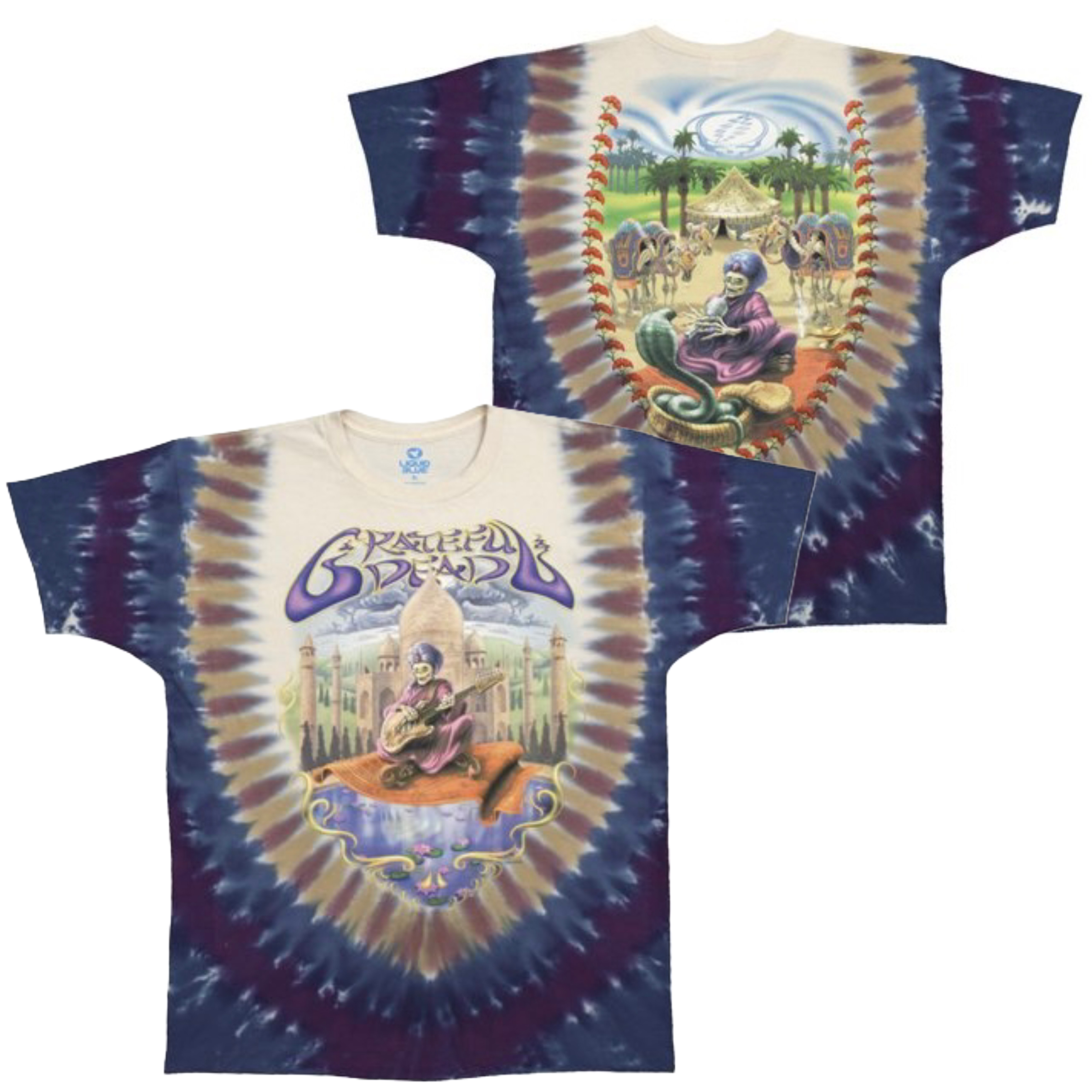 🇺🇸[PREORDER] เสื้อวง GRATEFUL DEAD T-SHIRT รวมลายสุดฮิต ลิขสิทธิ์แท้ LIQUID BLUE จาก USA