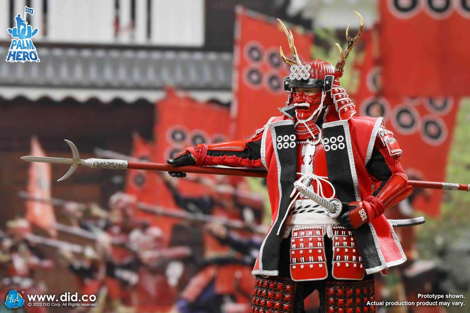 DID XJ80015 1/12 Palm Hero Japan Samurai Series - Sanada Yukimura