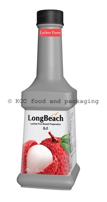 LongBeach - ลิ้นจี่ เพียวเร่ 900 ml.