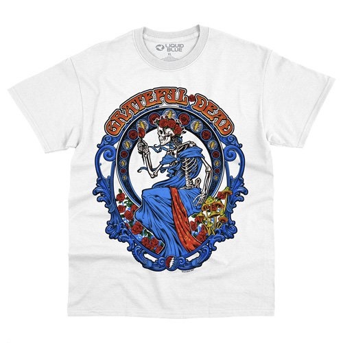 🇺🇸[PREORDER] เสื้อวง GRATEFUL DEAD T-SHIRT รวมลายสุดฮิต ลิขสิทธิ์แท้ LIQUID BLUE จาก USA